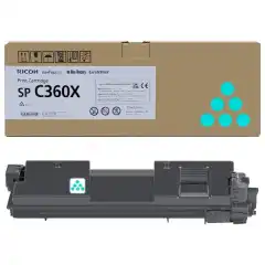 Ricoh Toner Cyan SPC360X (9.000 sider)