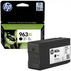 HP Blekkpatron No.963XL Sort Høykapasitet (47ml) (2.000 sider)