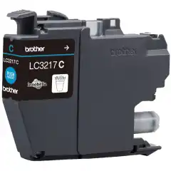 Brother Blekkpatron LC-3217C Cyan (9ml) (550 sider)