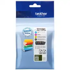 Brother Blekkpatron Pakke LC-3219XL Sort/CMY Høykapasitet (3.000/3x1500 sider)