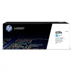 HP Toner 658A Cyan (6.000 sider)