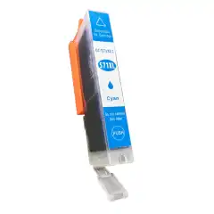 TB Blekkpatron CLI-571 Cyan Høykapasitet (10.8ml), erstatter Canon CLI-571XLC/0332C001